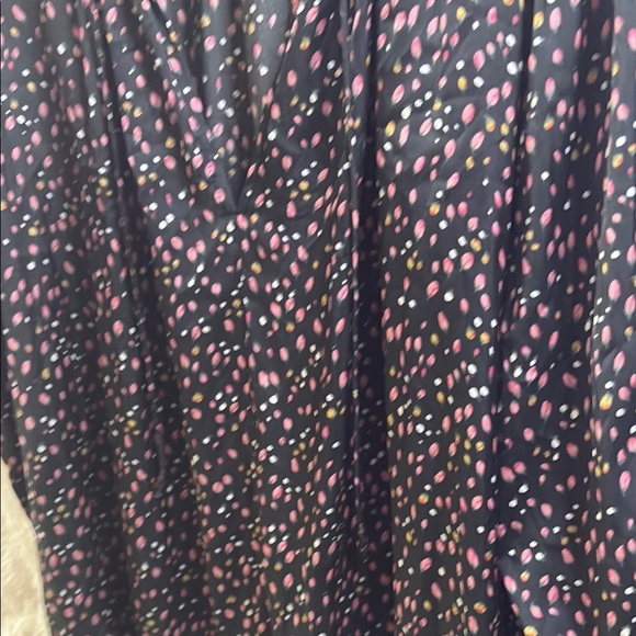 Ulla Johnson Gray Pleated Mandarin Collar Blouse - Picture 7 of 14